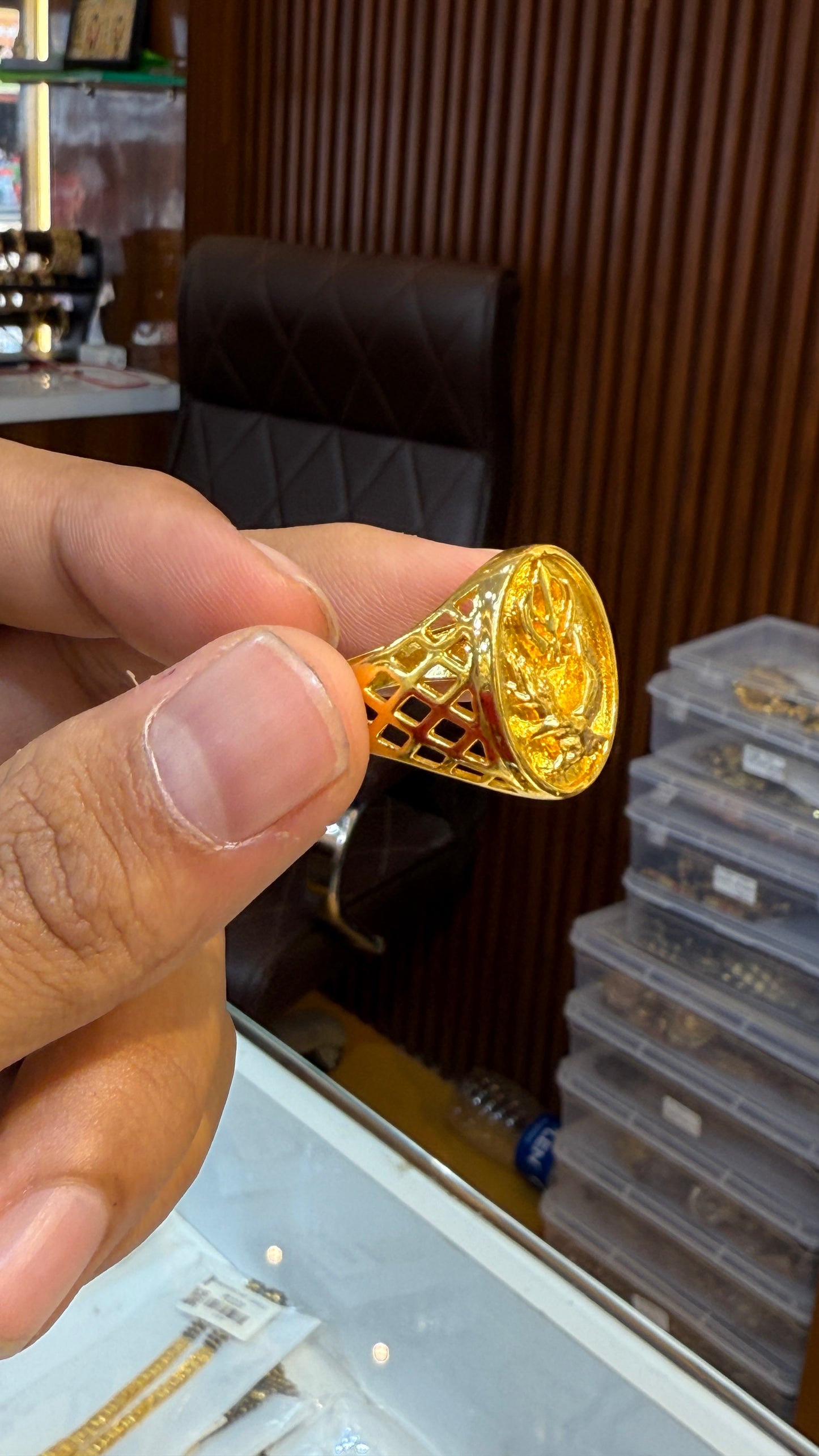 Ring Gold Plated Ring . 4.3 ⭐⭐⭐⭐(2865)