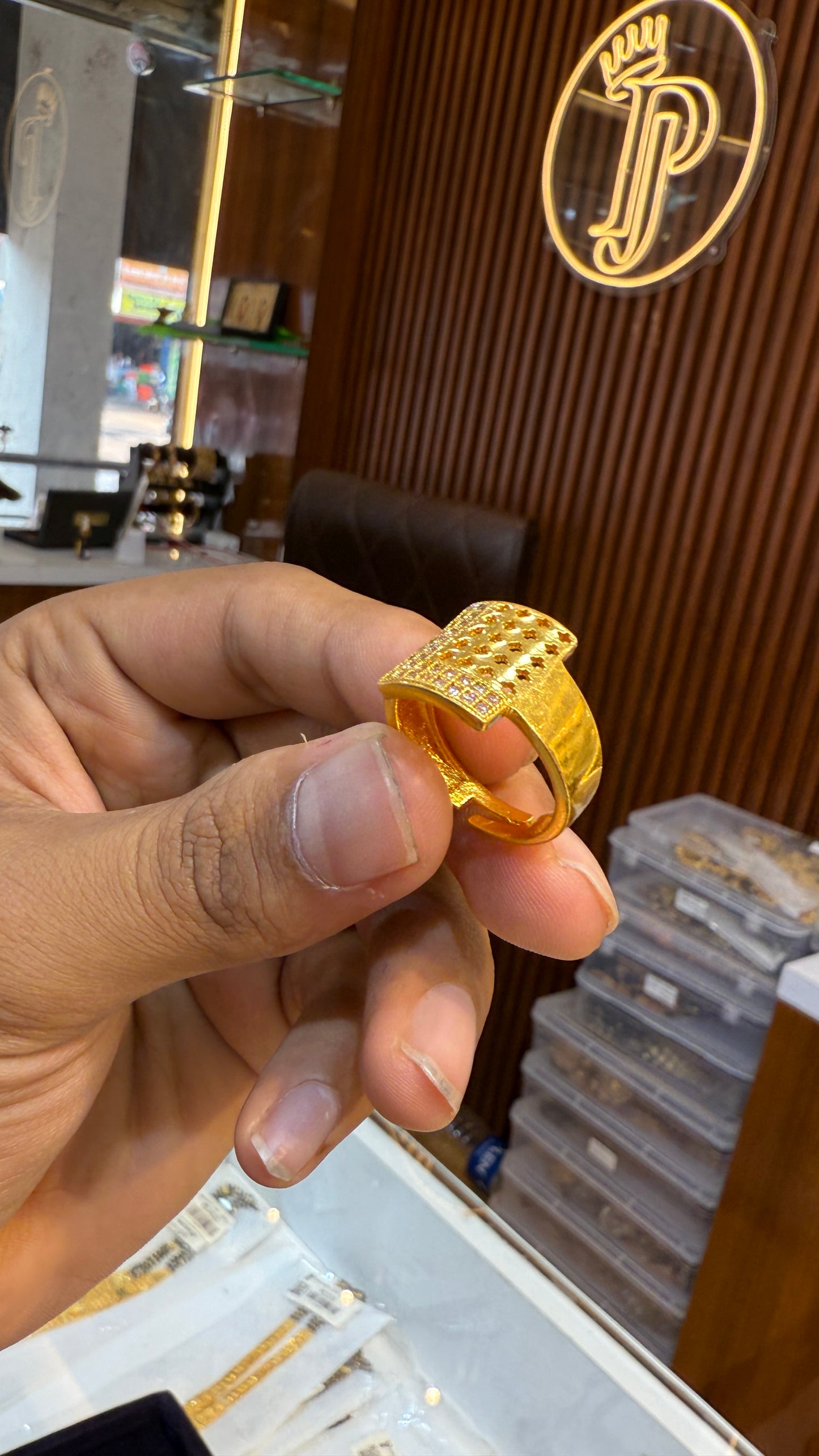 A D Ring Gold Plated Ring 4.7⭐️⭐️⭐️⭐️ (1842)
