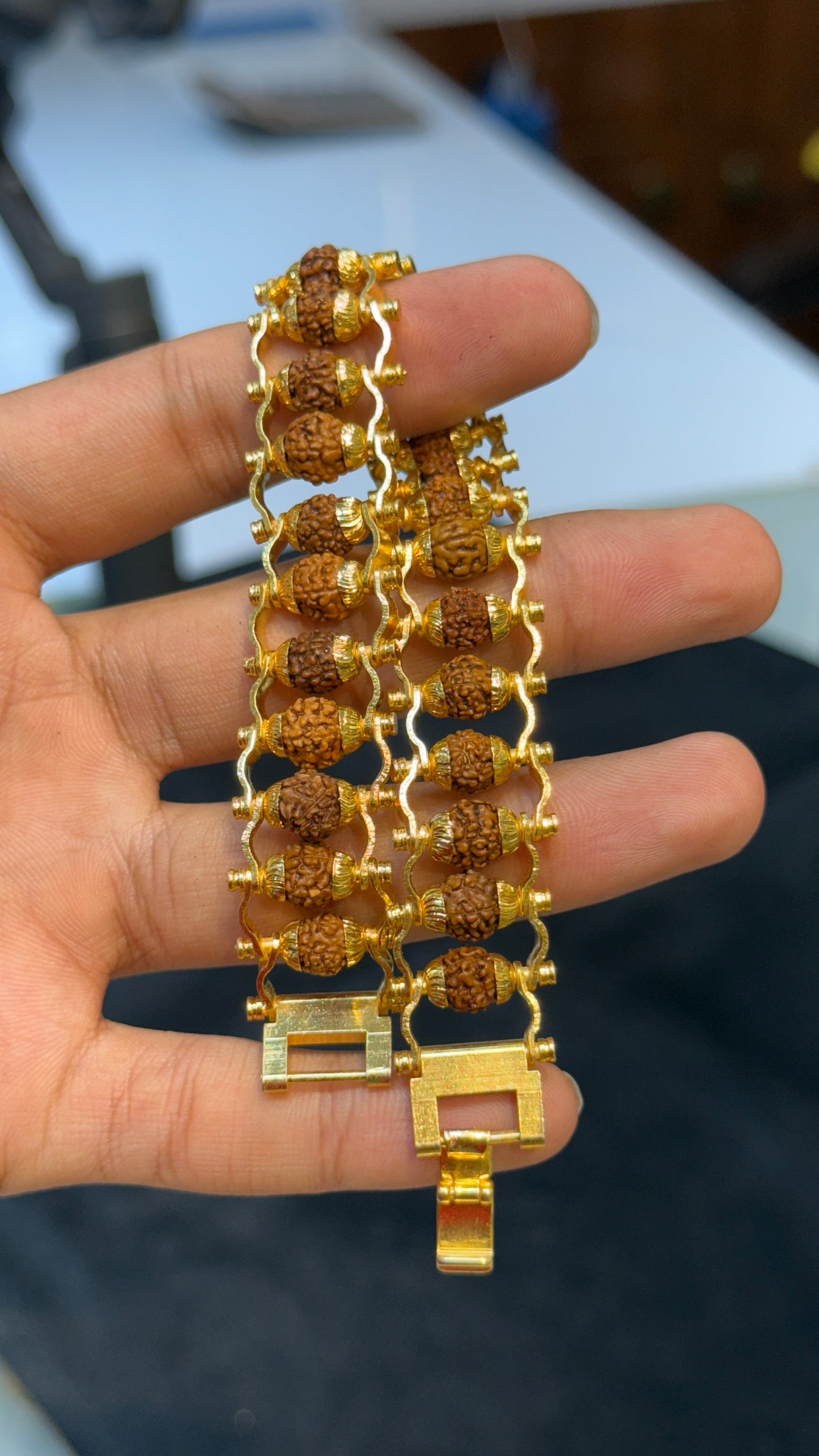 Rudraksha Bracelet 4.3⭐️⭐️⭐️⭐️(5200)