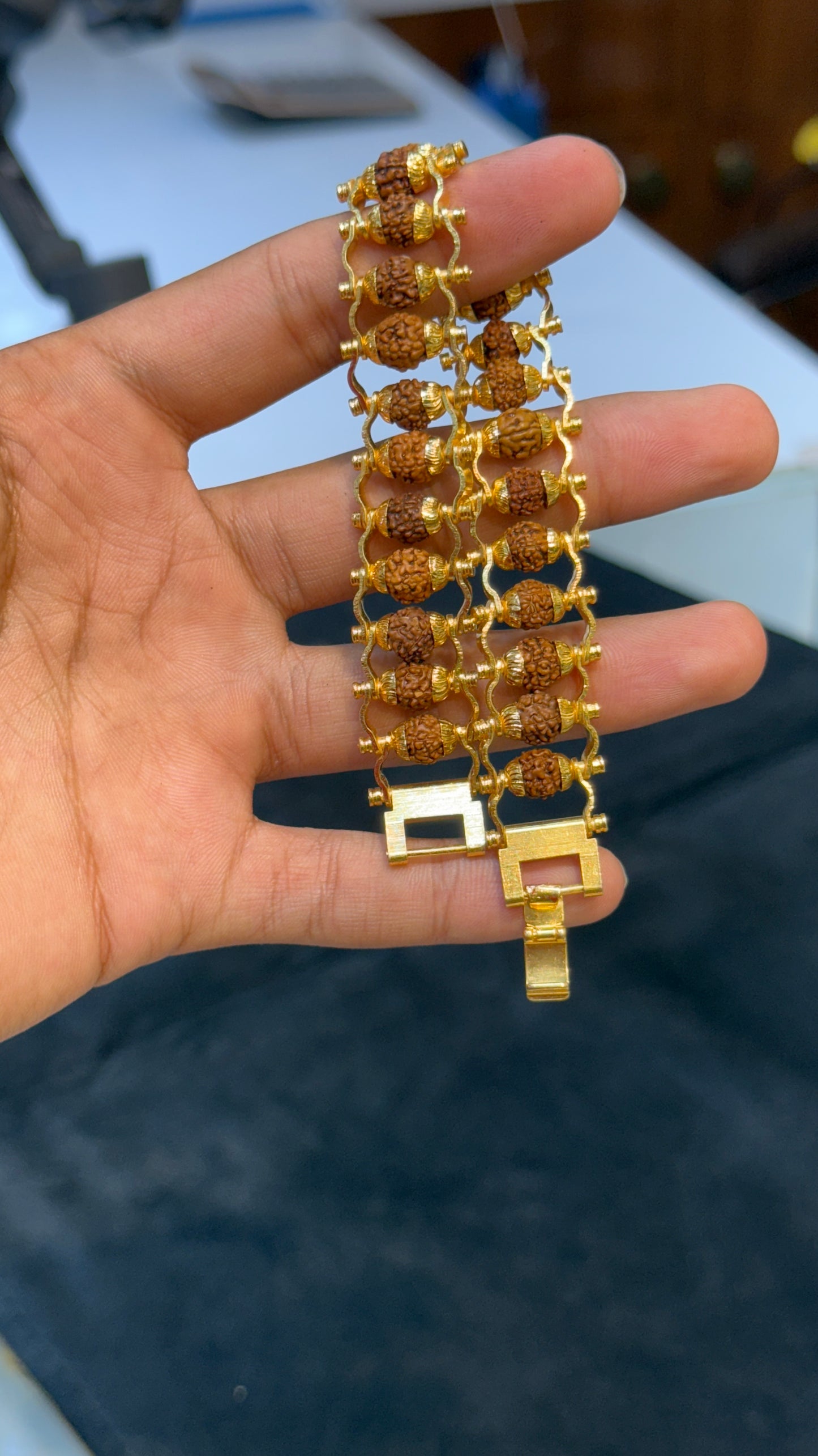 Rudraksha Bracelet 4.3⭐️⭐️⭐️⭐️(5200)