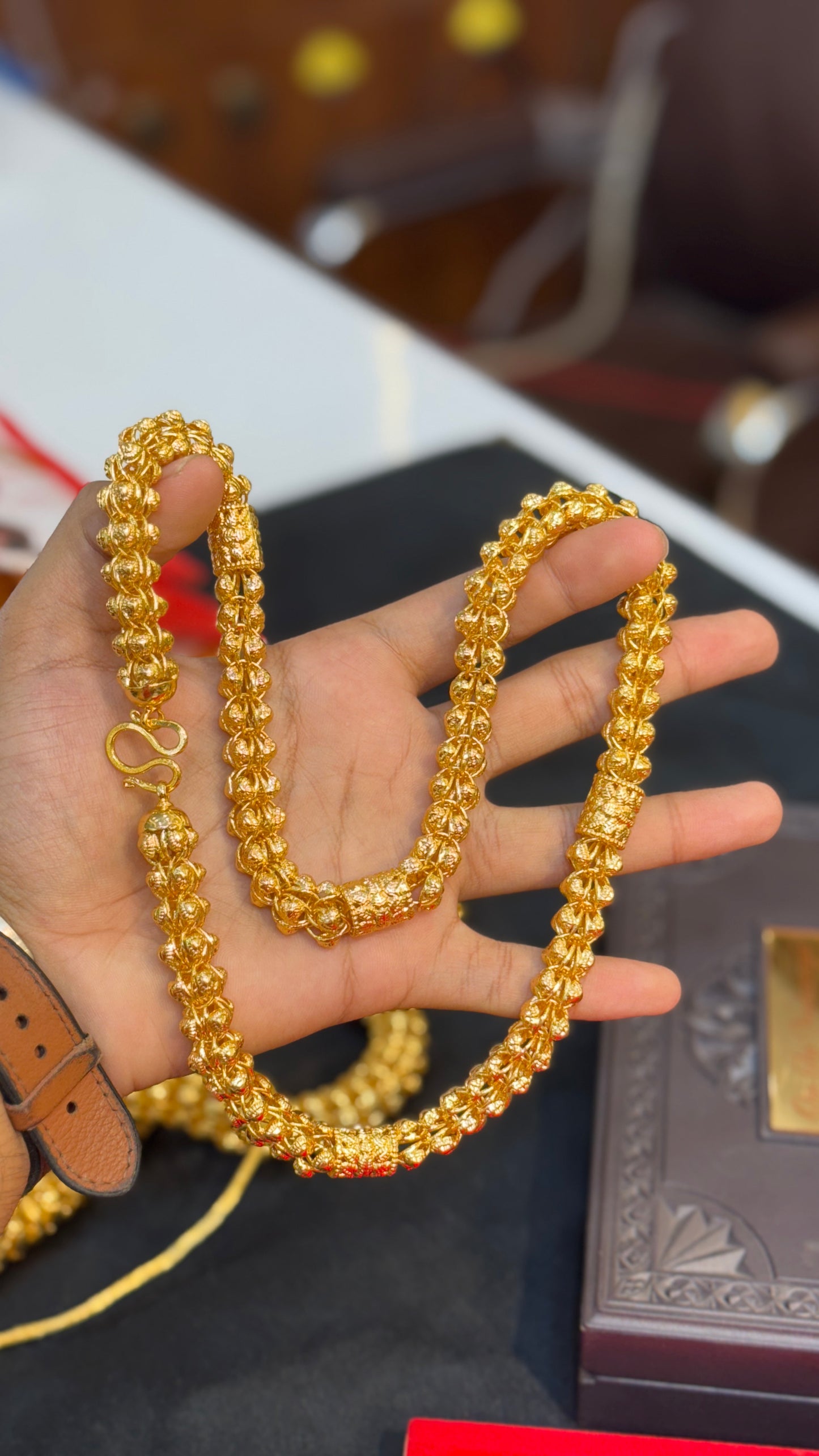 Chain gold plated chain 4.6⭐️⭐️⭐️⭐️(6575)