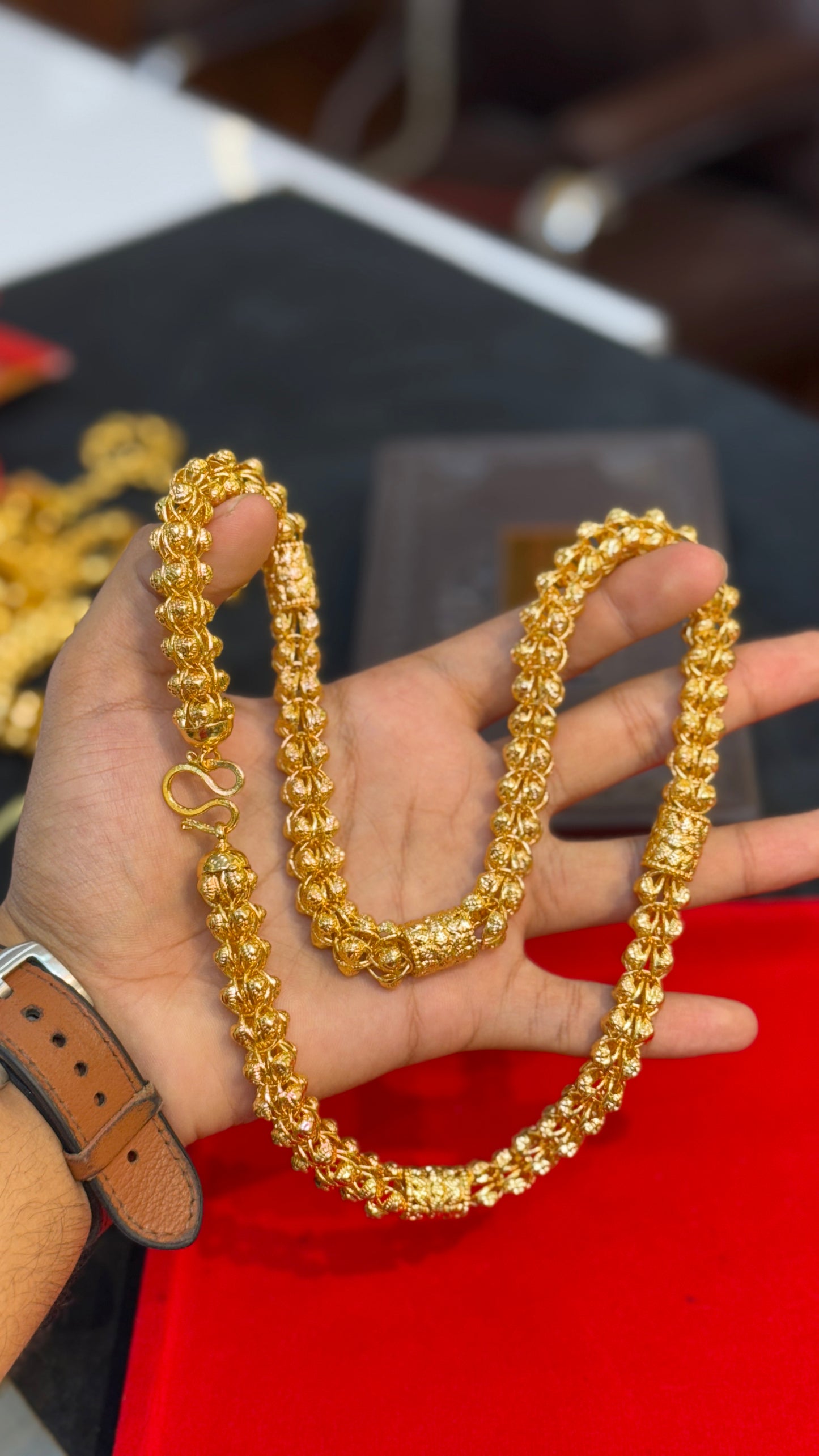 Chain gold plated chain 4.6⭐️⭐️⭐️⭐️(6575)