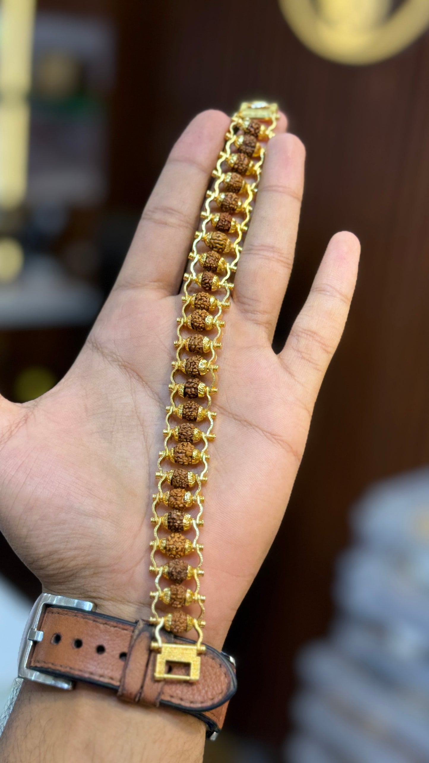 Rudraksha Bracelet 4.3⭐️⭐️⭐️⭐️(5200)