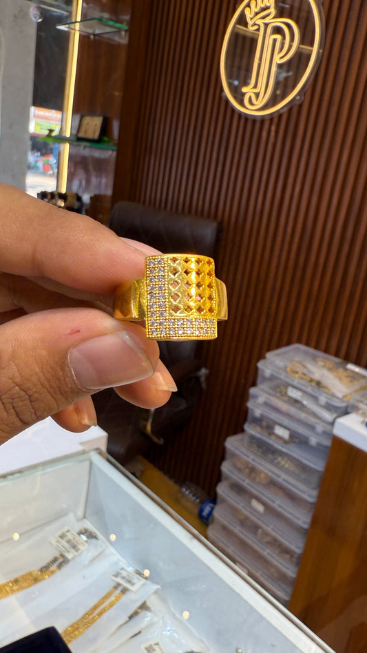 A D Ring Gold Plated Ring                                                                4.7⭐️⭐️⭐️⭐️ (1842)