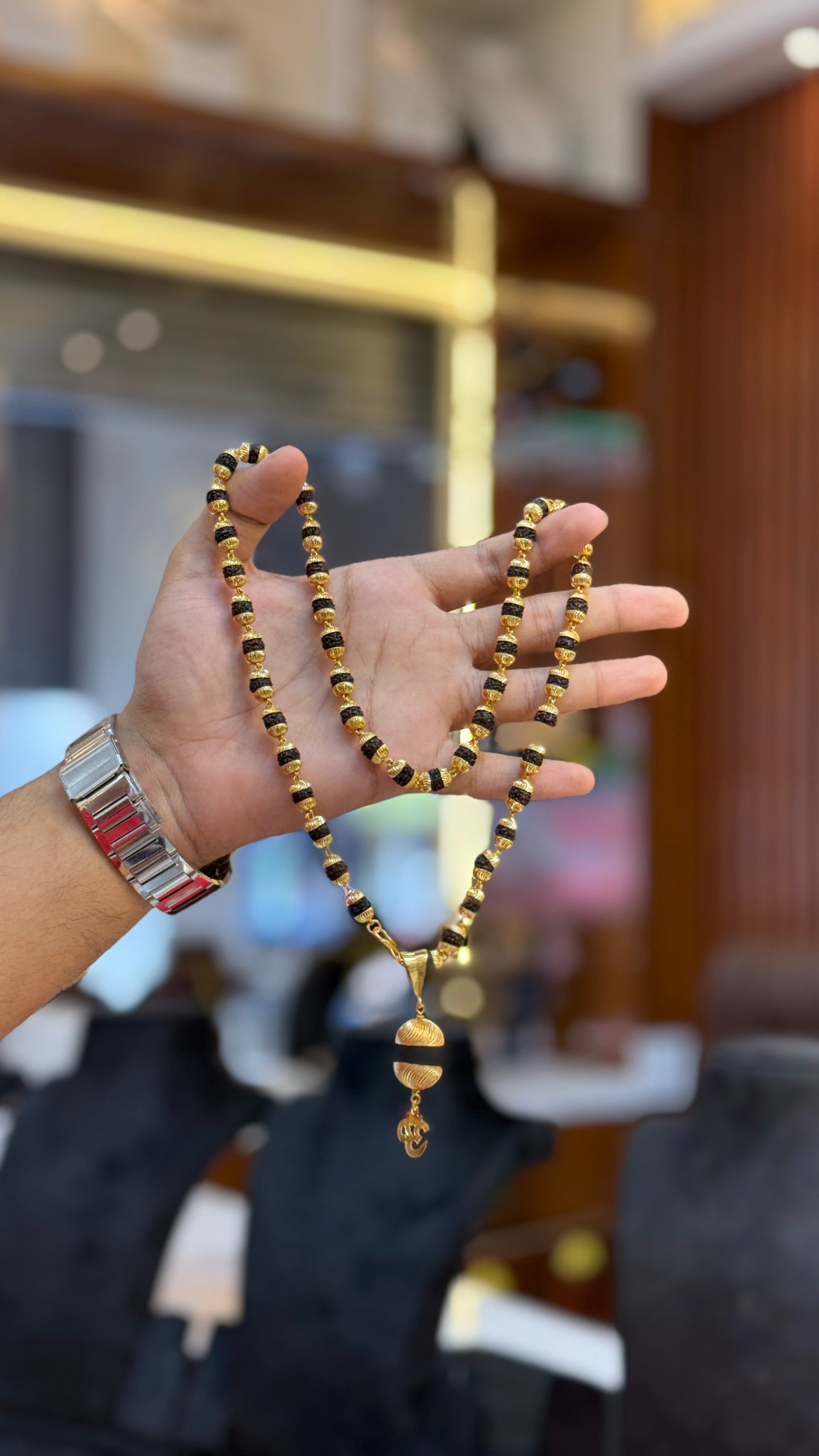 🔱RUDRAKSHA MALA + pendent 📿 🚩 4.3 ⭐️⭐️⭐️⭐️ ( 2688 )