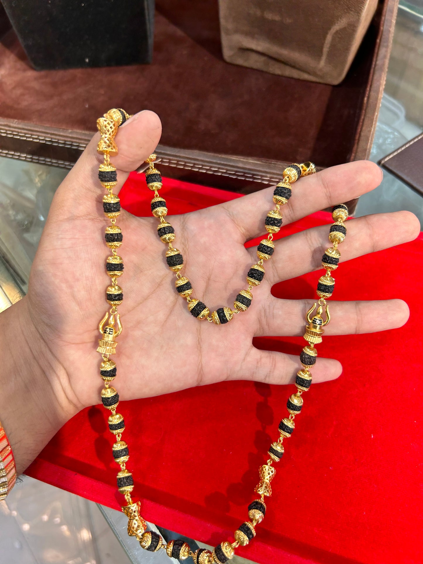 Black Rudraksha + casting Mala 3.9⭐️⭐️⭐️(1196)