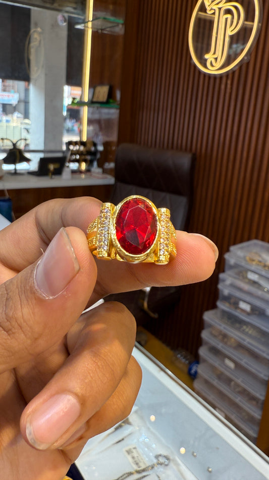 Red Stone Ring                                                                          4.1⭐️⭐️⭐️⭐️ (804)
