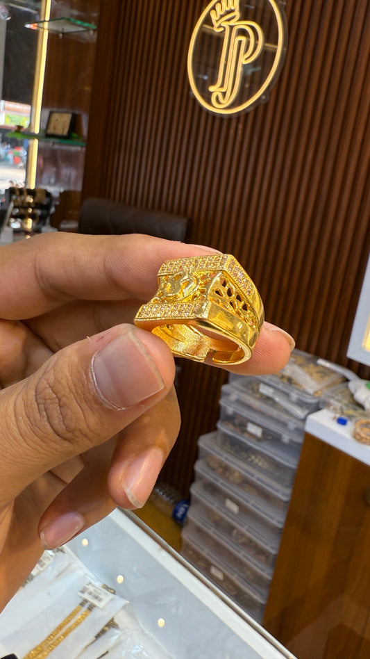 Om Ring Gold Plated Ring                      4.5⭐️⭐️⭐️⭐️ (1325)