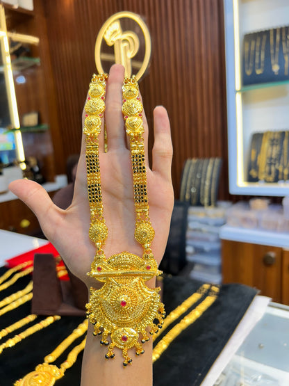 1 gram gold plated ladies ghantan