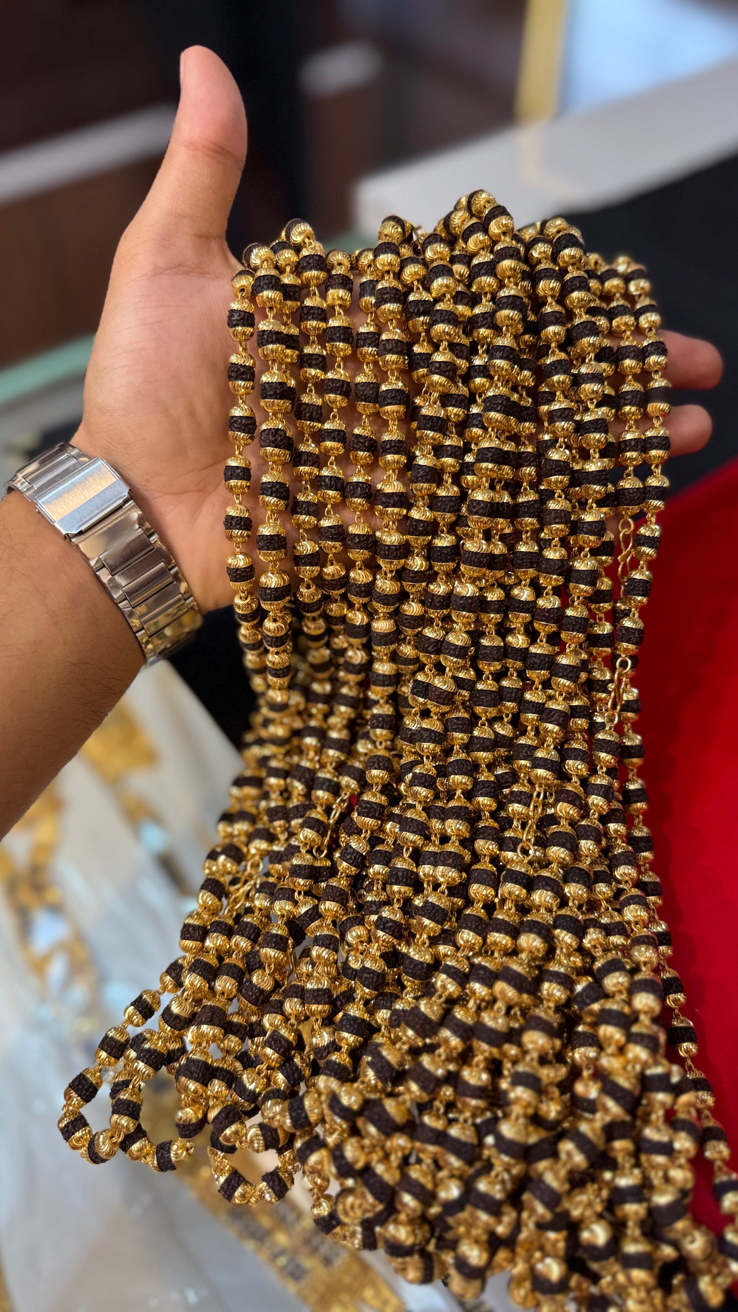 🔱RUDRAKSHA MALA + pendent 📿 🚩 4.3 ⭐️⭐️⭐️⭐️ ( 2688 )