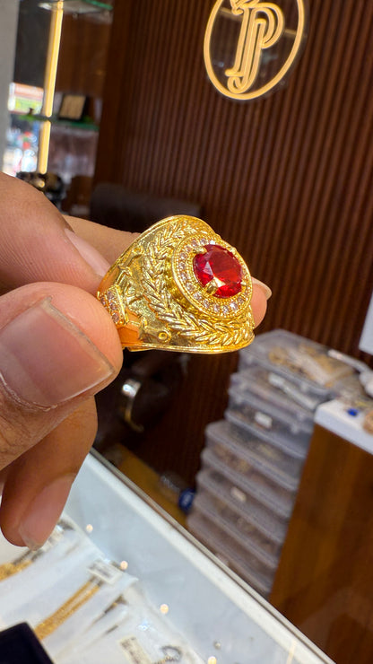 Red Stone Ring               4.8⭐️⭐️⭐️⭐️(830)