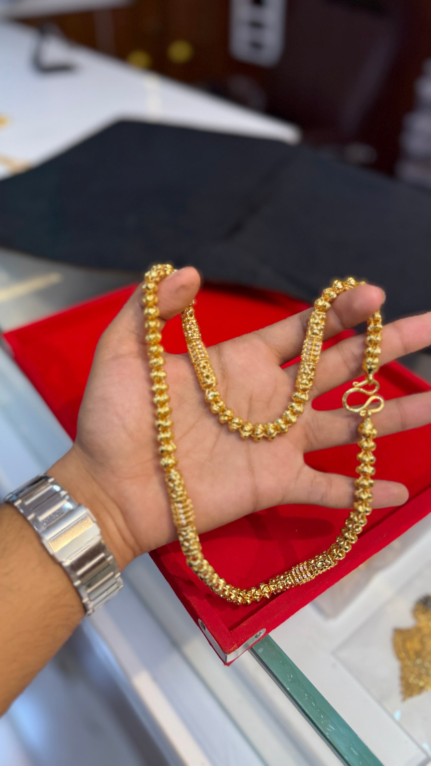 Mini Rajavari chain.                             4.8⭐️⭐️⭐️⭐️(8105)