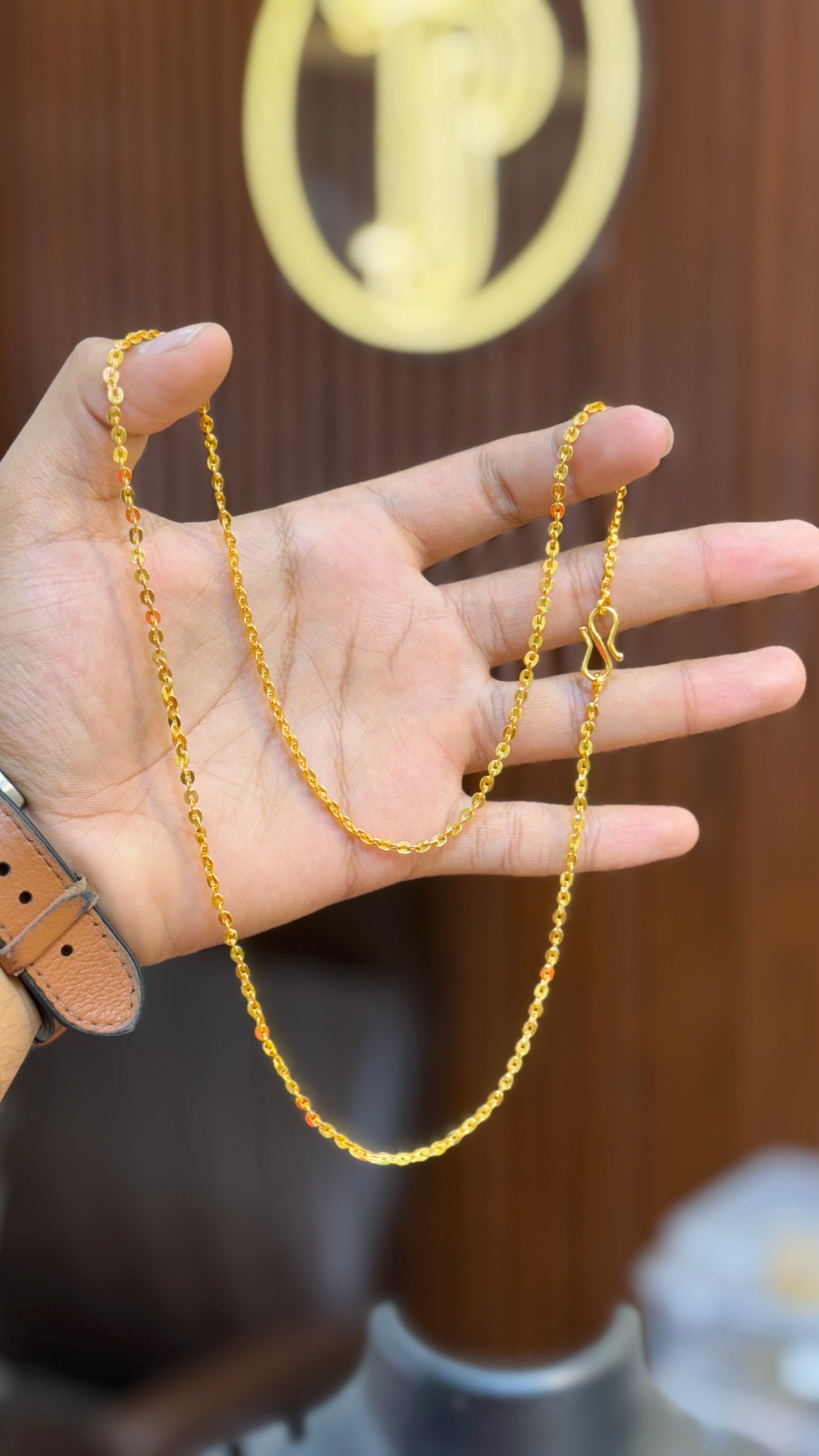 Gota chain gold plated chain              4.8⭐️⭐️⭐️⭐️⭐️ (3753)