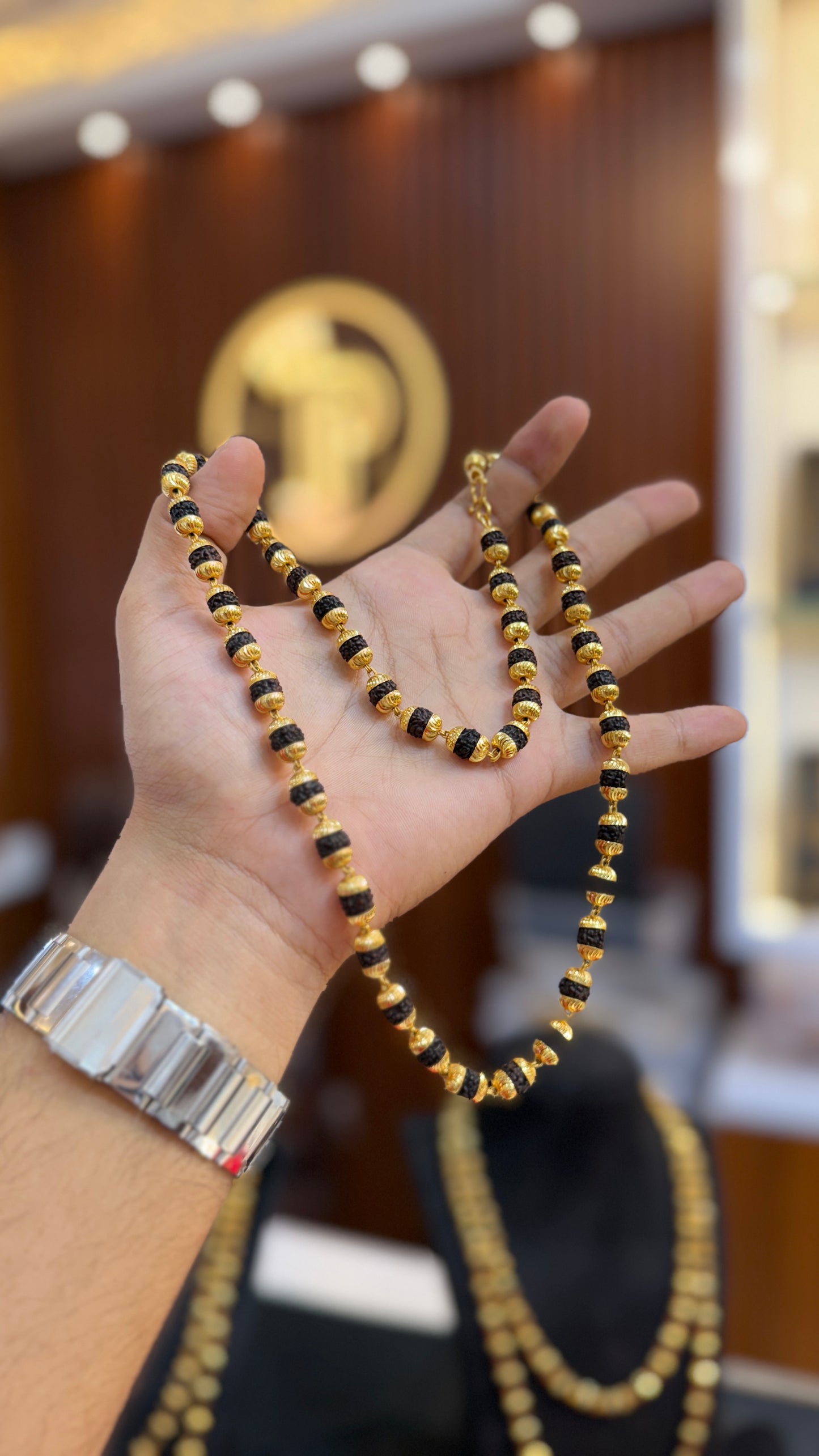 🔱RUDRAKSHA MALA + pendent 📿 🚩 4.3 ⭐️⭐️⭐️⭐️ ( 2688 )