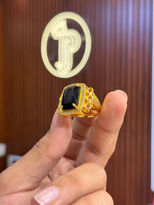 Black stone ring ⭐⭐⭐☆☆ 2.7 (4,910)