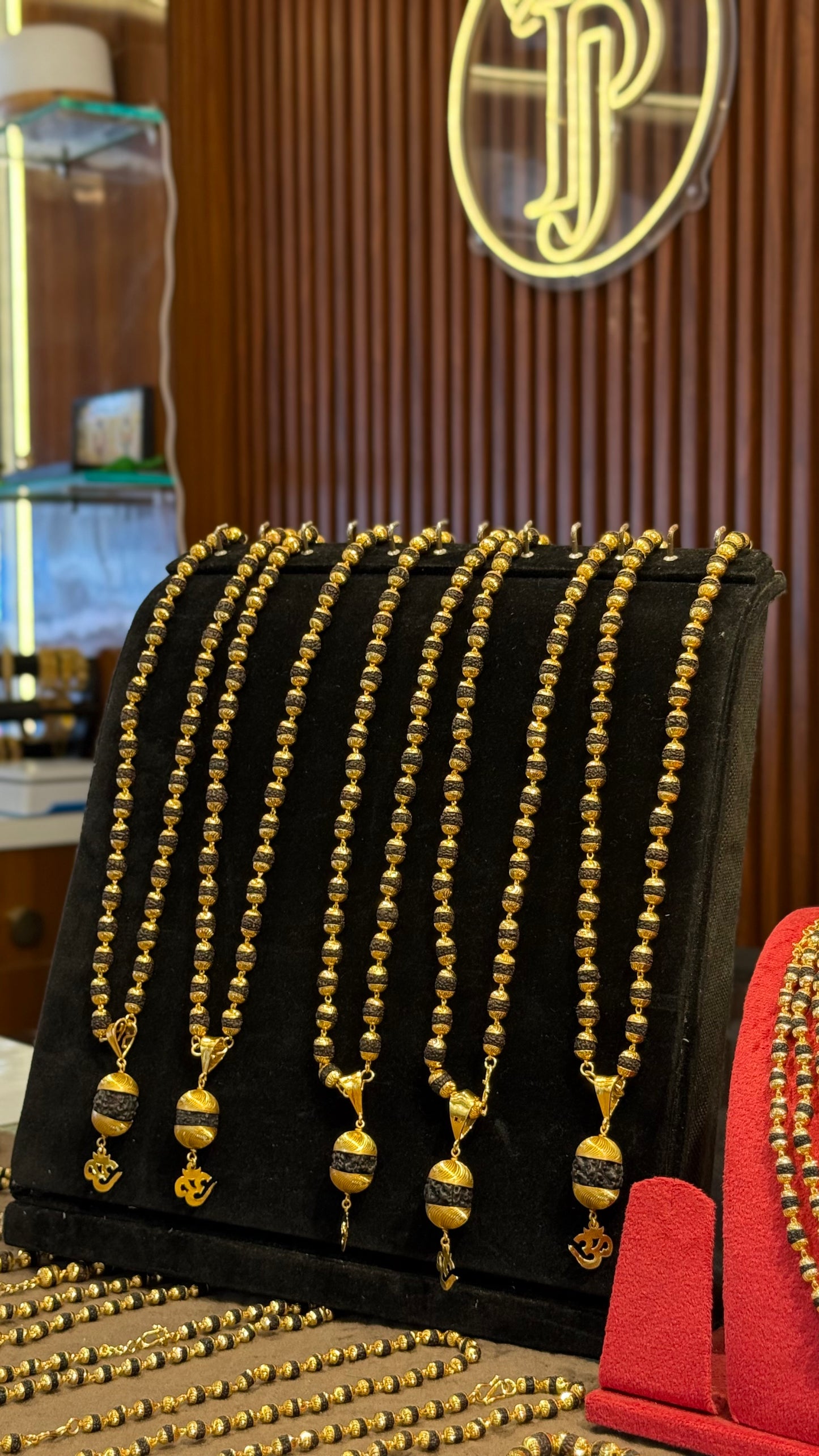 🔱RUDRAKSHA MALA + pendent 📿 🚩 4.3 ⭐️⭐️⭐️⭐️ ( 2688 )