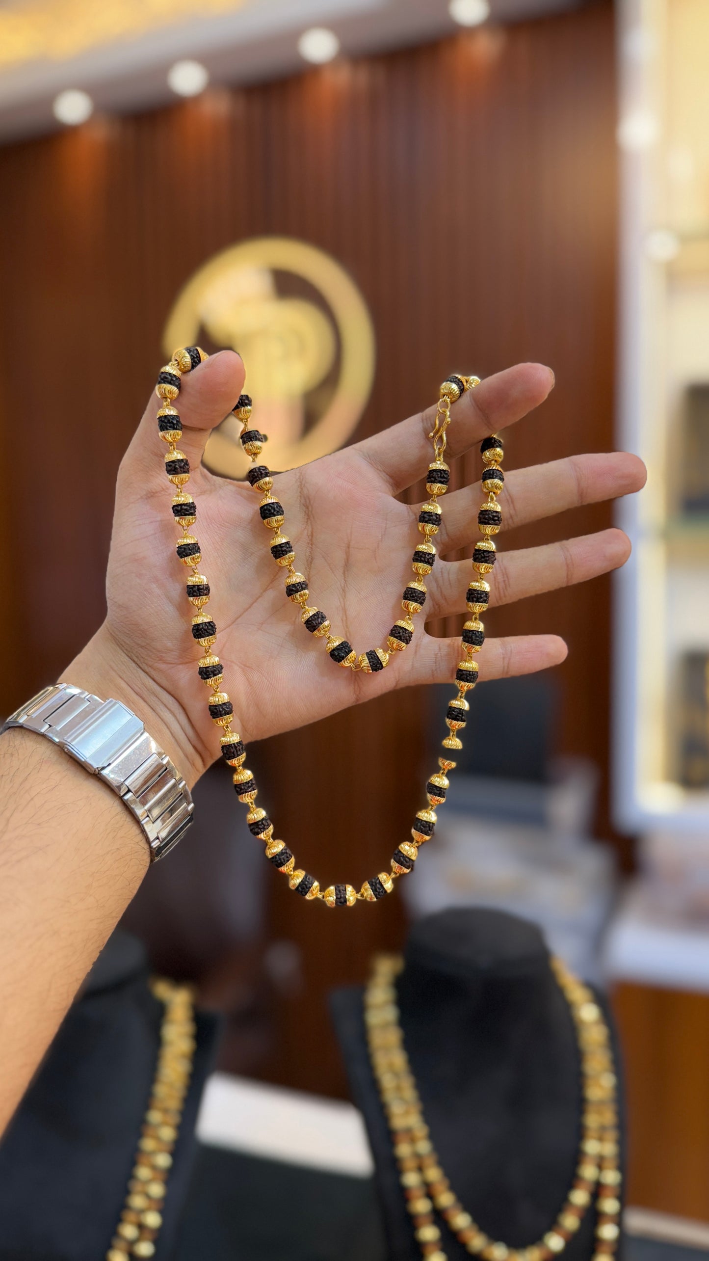 🔱RUDRAKSHA MALA + pendent 📿 🚩 4.3 ⭐️⭐️⭐️⭐️ ( 2688 )