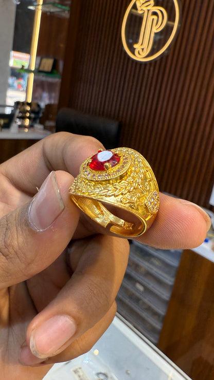 Red Stone Ring               4.8⭐️⭐️⭐️⭐️(830)