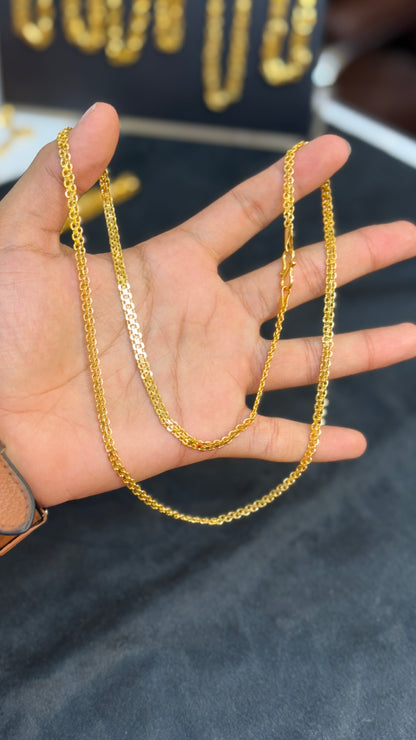 Mini hand made chain              4.3⭐️⭐️⭐️⭐️ (9456)