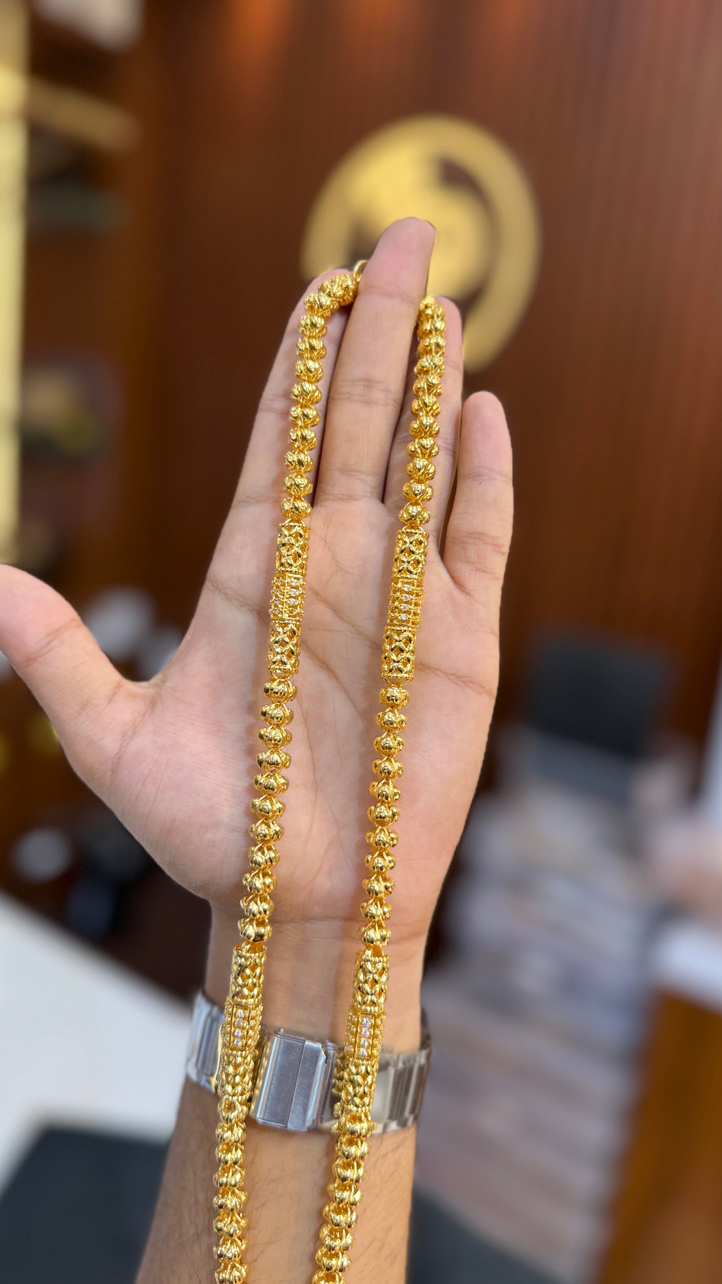 Mini Rajavari chain.                             4.8⭐️⭐️⭐️⭐️(8105)