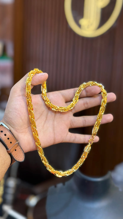 Blade chain Gold Plated Chain                                                                      3.9 ⭐️⭐️⭐️ (6481)