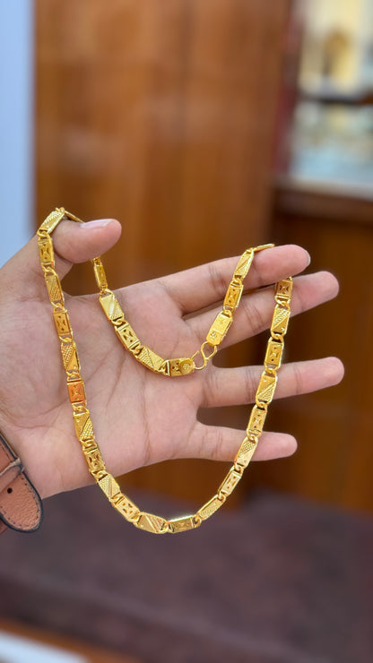 Nawabi Gold Plated Chain .             4.6⭐️⭐️⭐️⭐️ (1616)