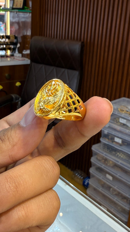 Ring Gold Plated Ring .                                                         4.3 ⭐⭐⭐⭐(2865)