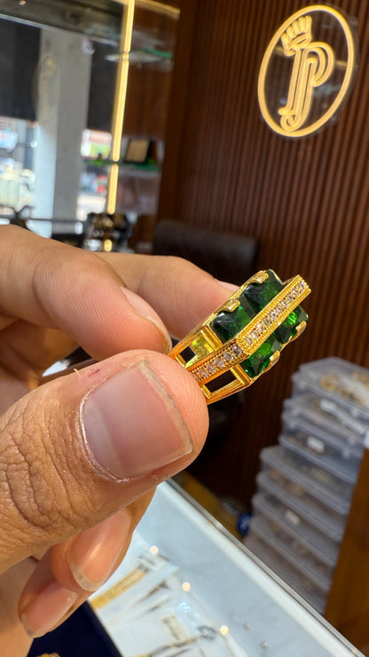 Green Stone Ring                            4.0 ⭐⭐️⭐️⭐️(896)