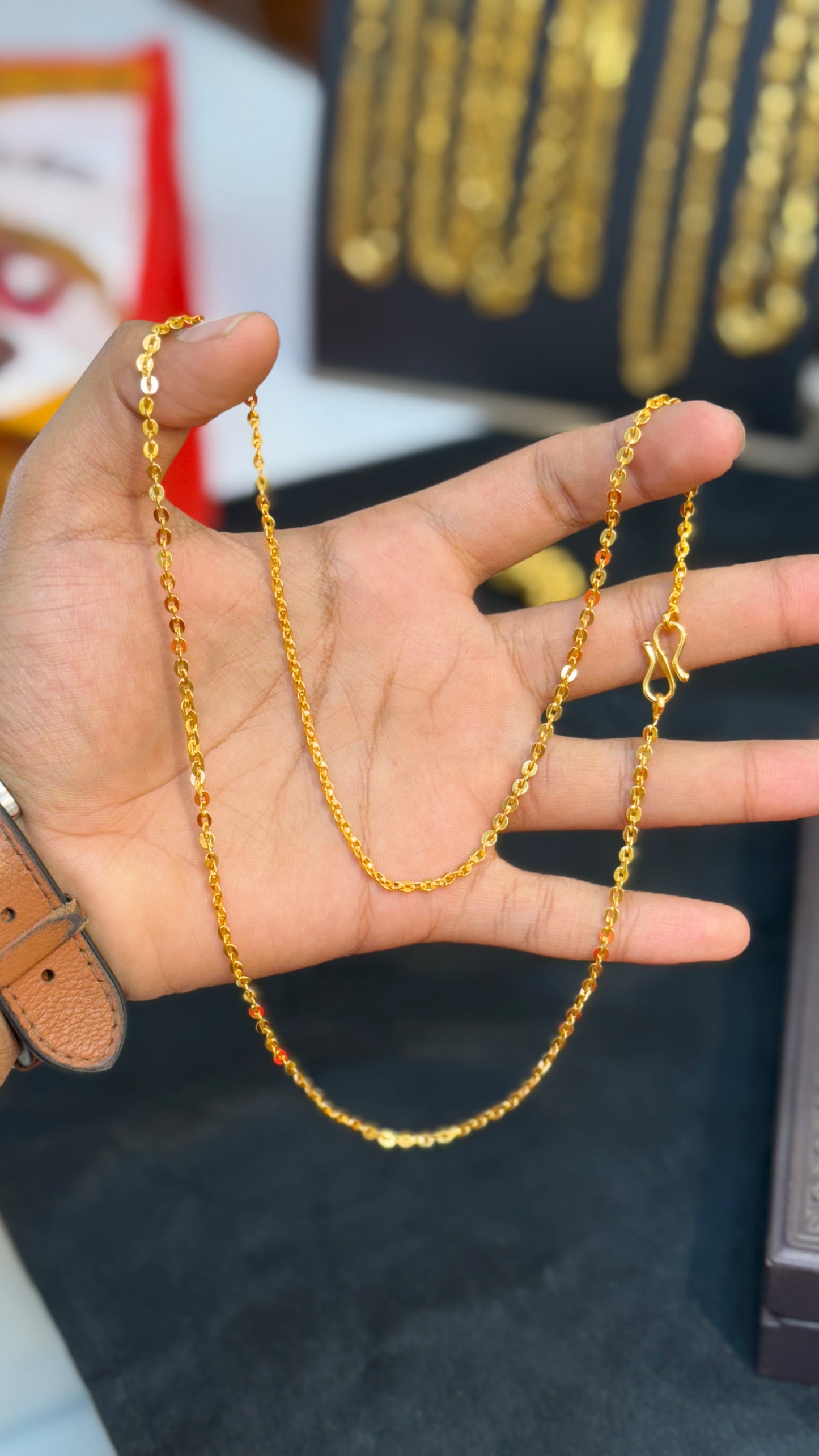 Gota chain gold plated chain              4.8⭐️⭐️⭐️⭐️⭐️ (3753)