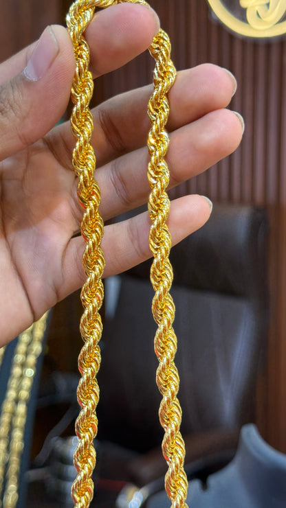Rassi Gold Plated Chain.                                                  3.9 ⭐️⭐️⭐️ (1021)