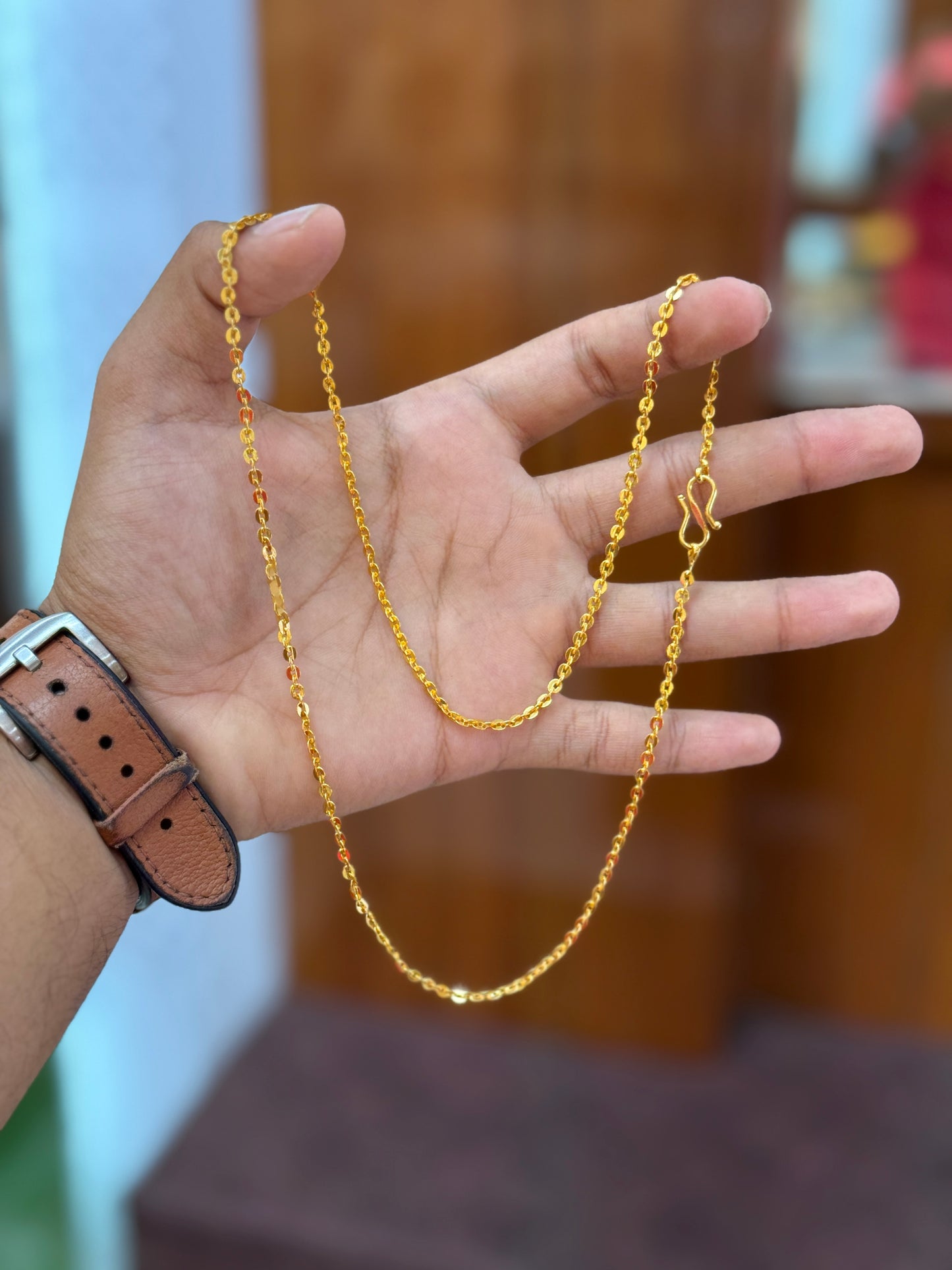 Gota chain gold plated chain              4.8⭐️⭐️⭐️⭐️⭐️ (3753)