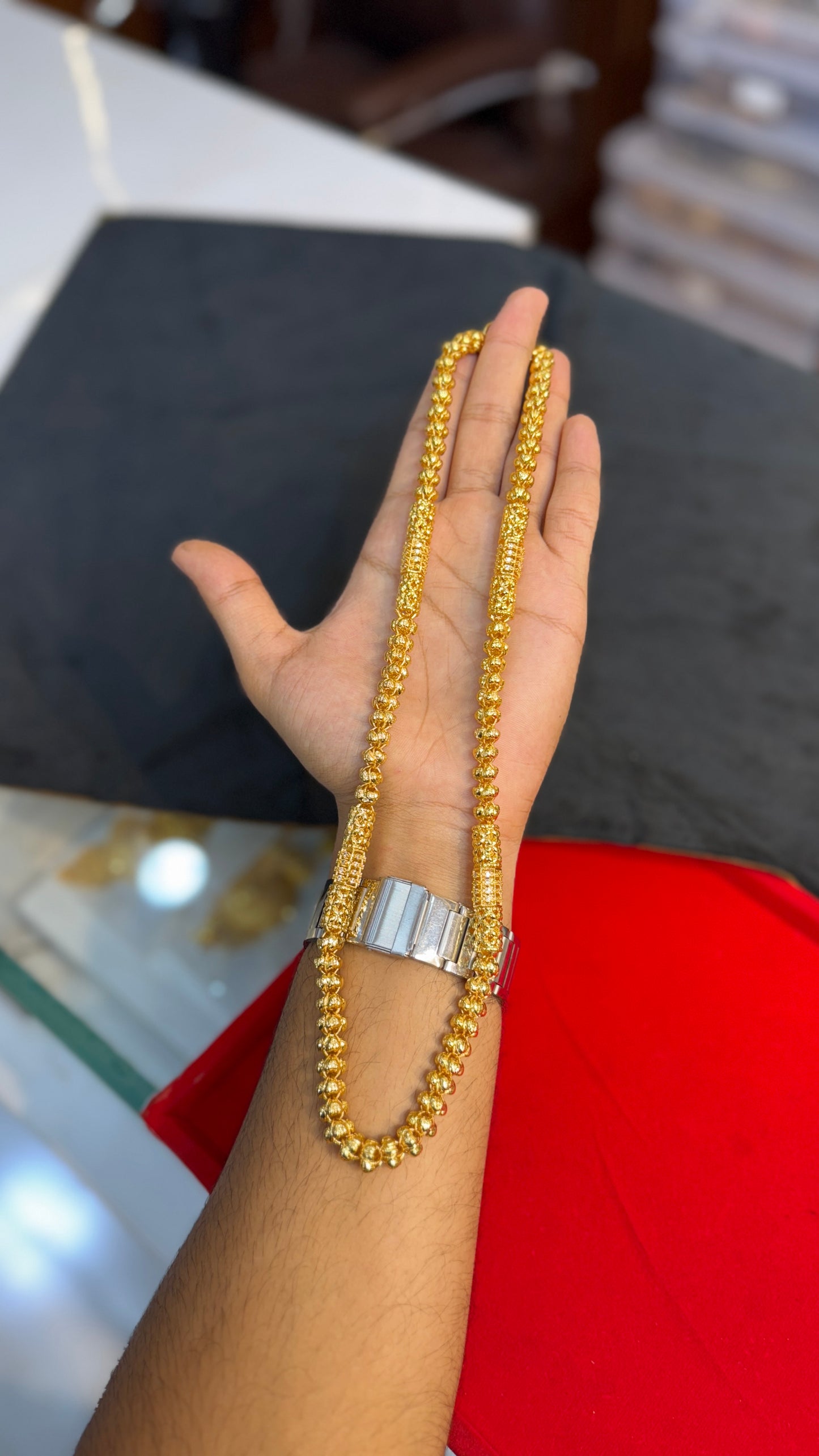Mini Rajavari chain.                             4.8⭐️⭐️⭐️⭐️(8105)