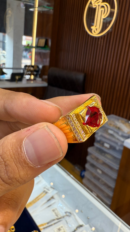 Red Stone Ring                                    4.8 ⭐️⭐️⭐️⭐️(22080)