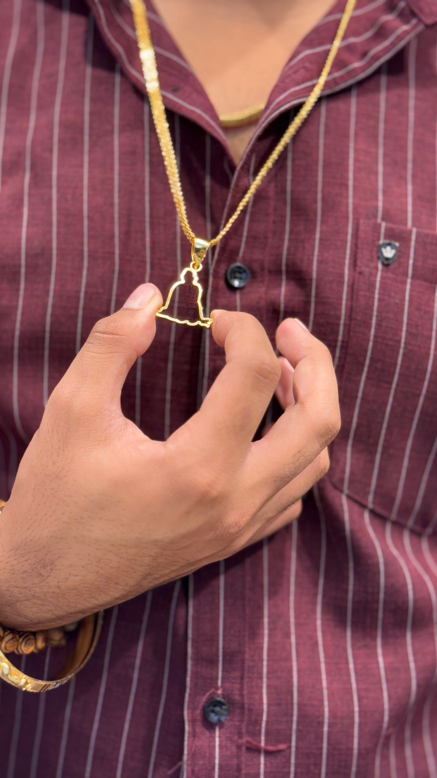 Shri Swami Samarth chain + pendent 4.6⭐️⭐️⭐️⭐️⭐️(5878)