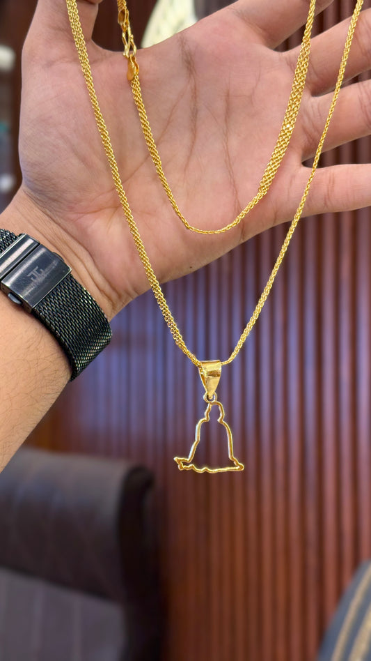 Shri Swami Samarth chain + pendent 4.6⭐️⭐️⭐️⭐️⭐️(5878)