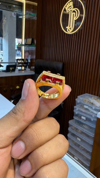 Red Stone Ring               .                  4.3⭐️⭐️⭐️⭐️ (784)